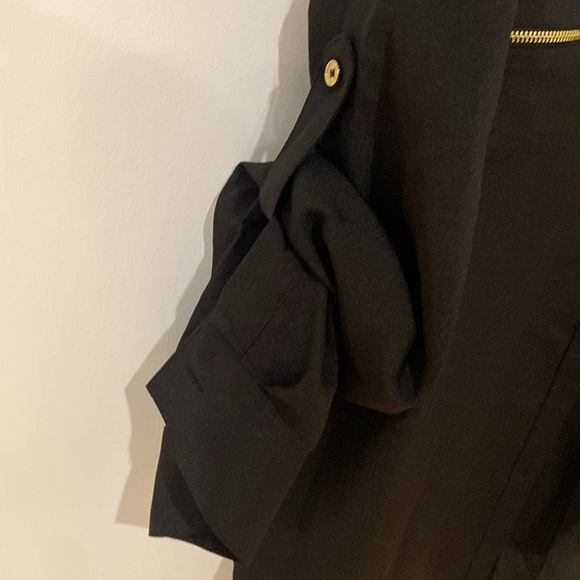 Calvin Klein Black and Gold Blouse - Picture 4 of 4